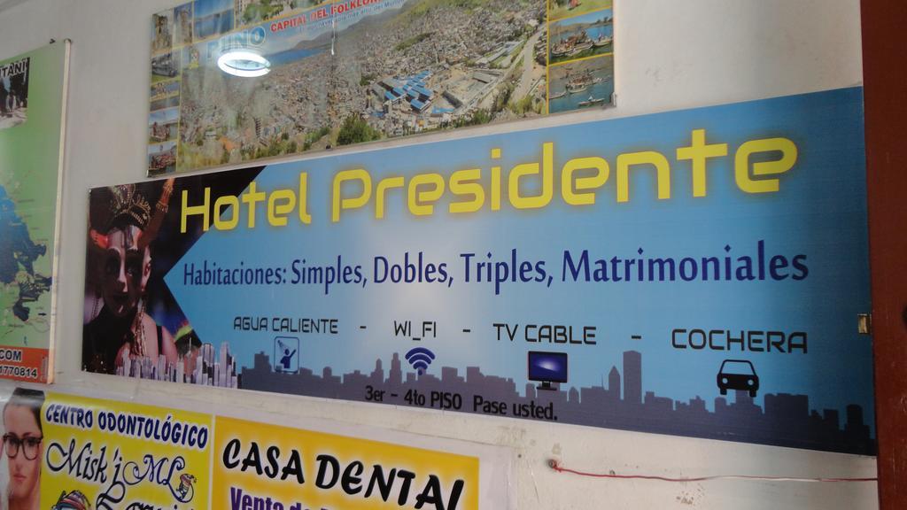 Presidente Inn Puno Exterior foto